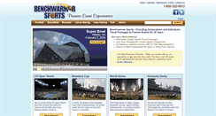 Desktop Screenshot of benchwarmersports.com